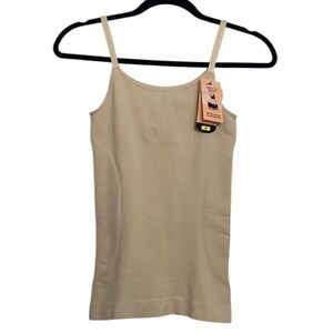 New Shapermint Essentials Cami Womens Medium Beige All Day Shapewear Tank